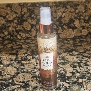 BBW Warm Vanilla Sugsr Diamond Shimmer Mist